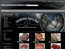 Tablet Screenshot of carnivorecarryouttenn.com